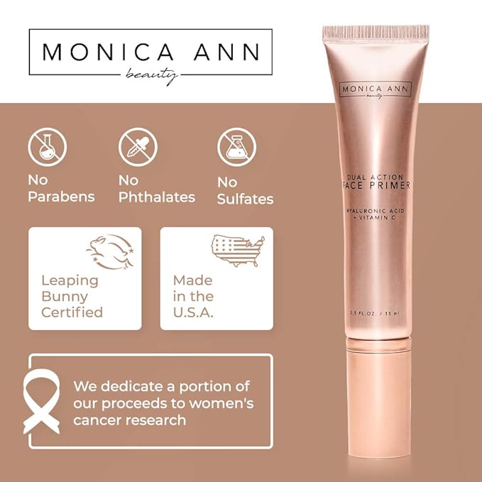 Dual-Action Face Primer - | Hydrating Makeup Primer Skin Tone 15 mL