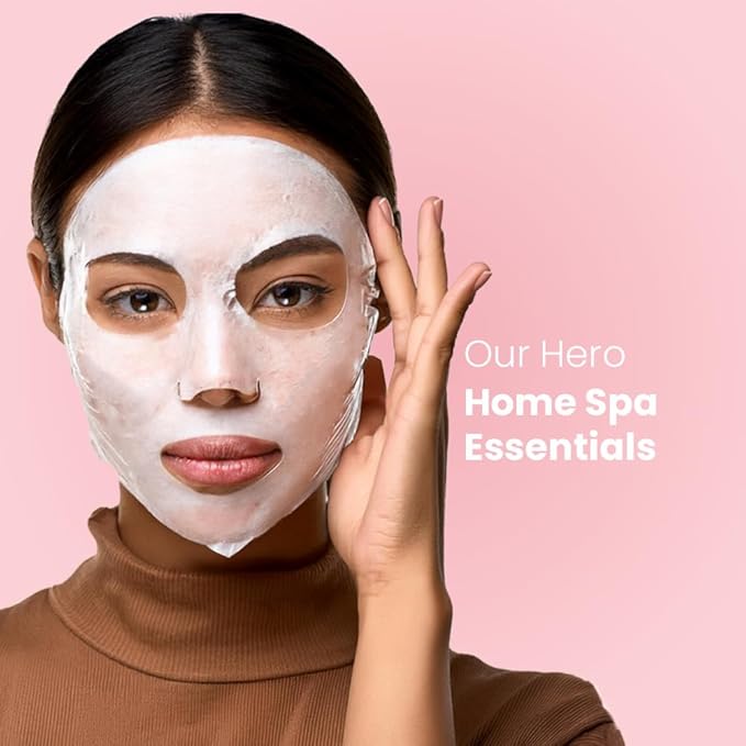 15 Min Pamper Me Kit by Naisture – Korean Spa Kit for Women with Hair Mask, Hand and Foot Masks, Eye Mask, and Face Masks