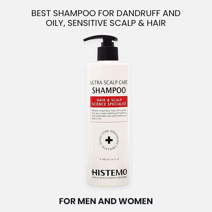 Ultra Scalp Care Shampoo - DHT Blocking for Hair Restoration and Growth, with Biotin to Prevent Loss for Men & Women with Oily or Color-Treated Hair (16.91 oz)
