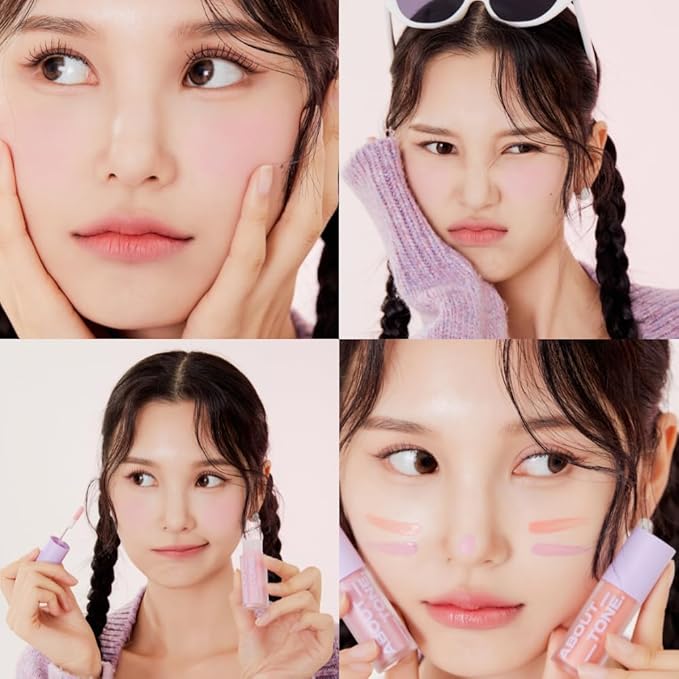 Fluffy Air Blusher 5 Colors - Lightweight Melting DUSTY ROSE)