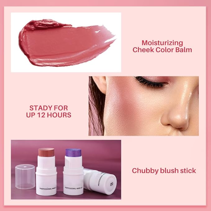 White Highlighter Makeup Stick, White Highlighter Stick Long Face