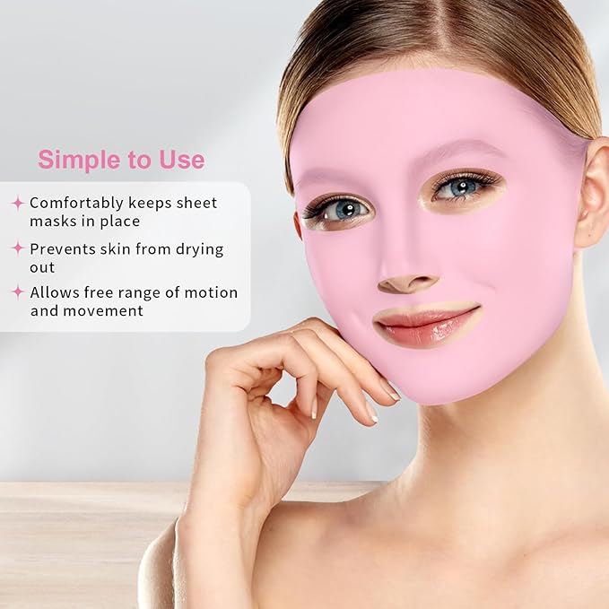 Ice face mask and silicone