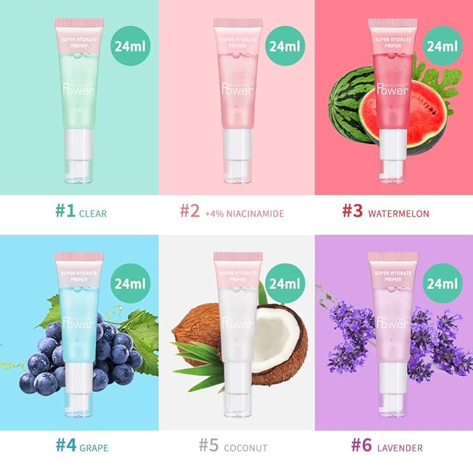 Super Hydrate Primer - Translucent Gel Formula for (05 coconut)