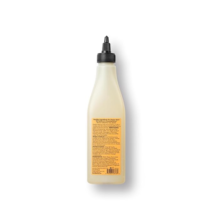 SAUCE BEAUTY Clarifying Scalp Treatment (8 Fl Oz ) Sparkling Apple Cider Scalp & Hair Cleanser, Buildup remover with Apple Cider Vinegar & Tea Tree Oil for Dry, Itchy Scalp, All Hair Types