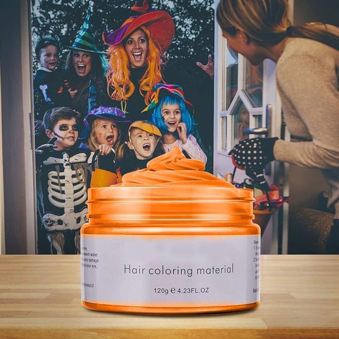 Acomler Temporary Orange Hair Color,