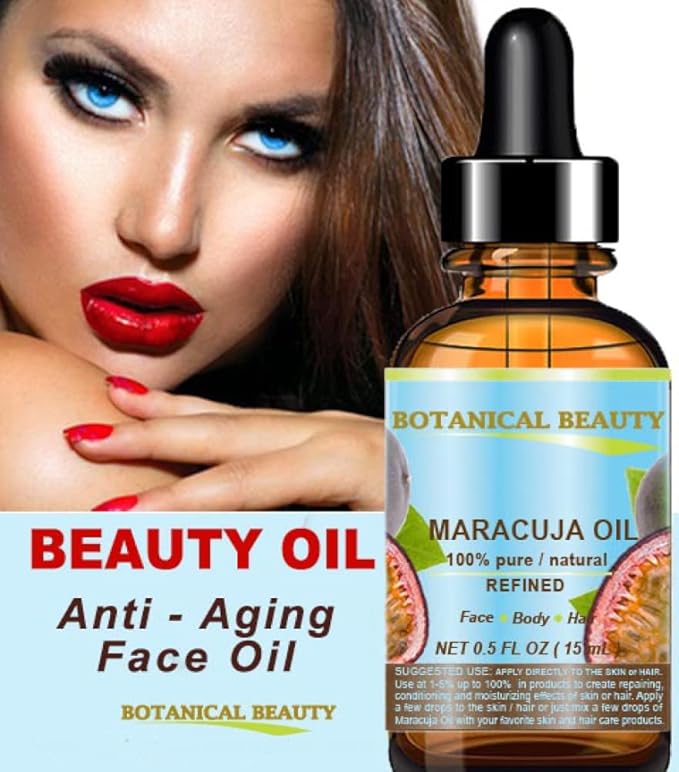 MARACUJA OIL 100% Pure Natural Cold Pressed Undiluted 15 ml