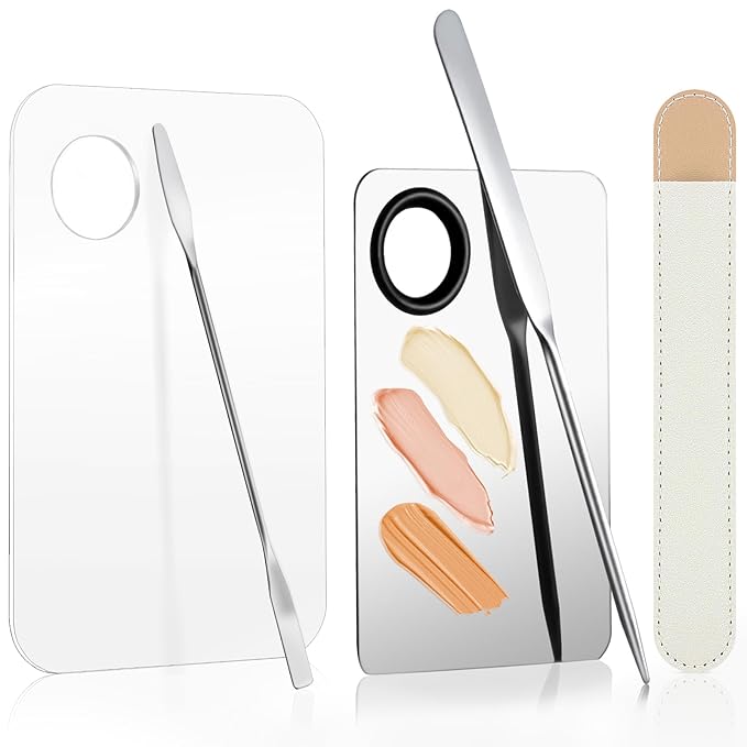 5pcs Makeup Spatula Korean Set,Including Foundation Spatula Makeup