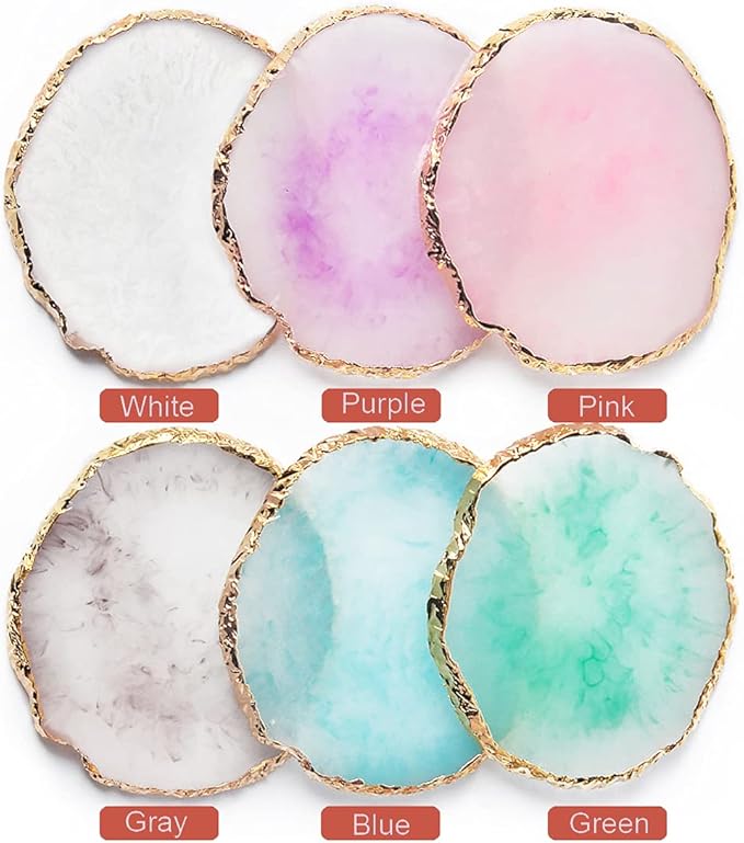 2 Pack Resin Nail Art Palette, Nail Painting