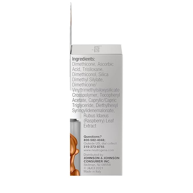 Neutrogena Rapid Tone Repair 20% Vitamin C Face Serum Capsules, Daily Facial Serum with Vitamin C to Help Brighten Skin Tone & Reduce Look of Dark Spots, 7 ct