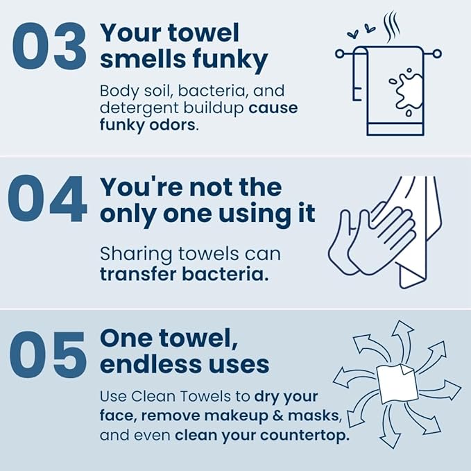 Clean Skin Club Clean Towels XL,