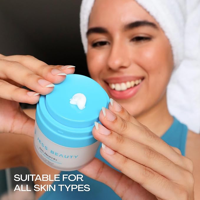 JESS BEAUTY | B5 Bomb Pro Vit B5 Face Moisturizer | Panthenol Cream Skin Care | Vegan Face Cream Skincare Hydration 50 ml