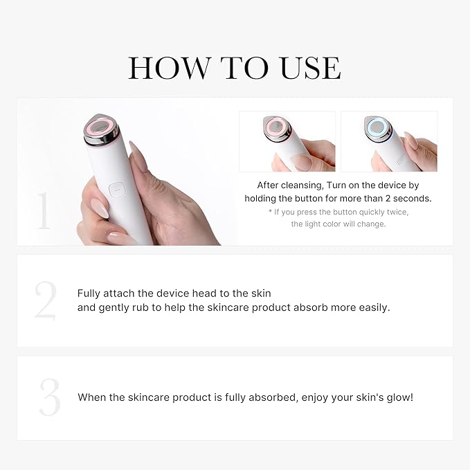 medicube Mini Booster Pro Pink | Affordable At-Home Facial Skin Care Tool for Beginners - Portable Glow Booster for Glass Skin, Boosting Skin Care Absorption, Skin care for teens, Korean Skin Care