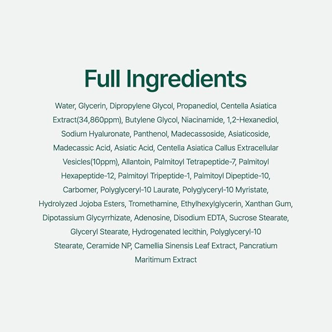 PURITO Centella Unscented Serum, Korean Centella, for All Skin Types, Ampoule, Soothing, Calming, Facial Serum for face, Vegan & Cruelty-Free, Korean Skin Care, 60ml 2fl.oz
