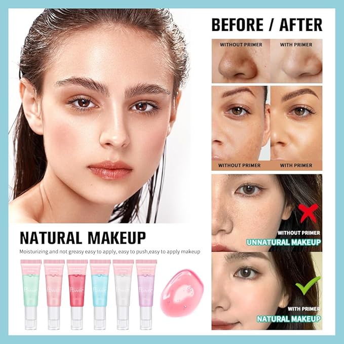 AKARY Gel-Based & Hydrating Face Primer For Smoothing Oz, avender 06 L