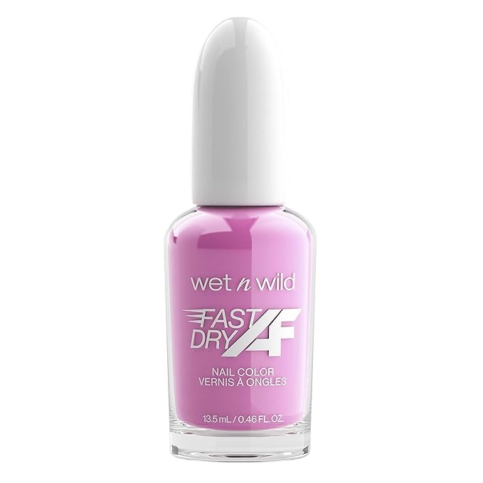 wet n wild Fast Dry AF Nail Polish, Quick 40 Second Dry Time, Long Lasting High-Shine - Heels On The Beach