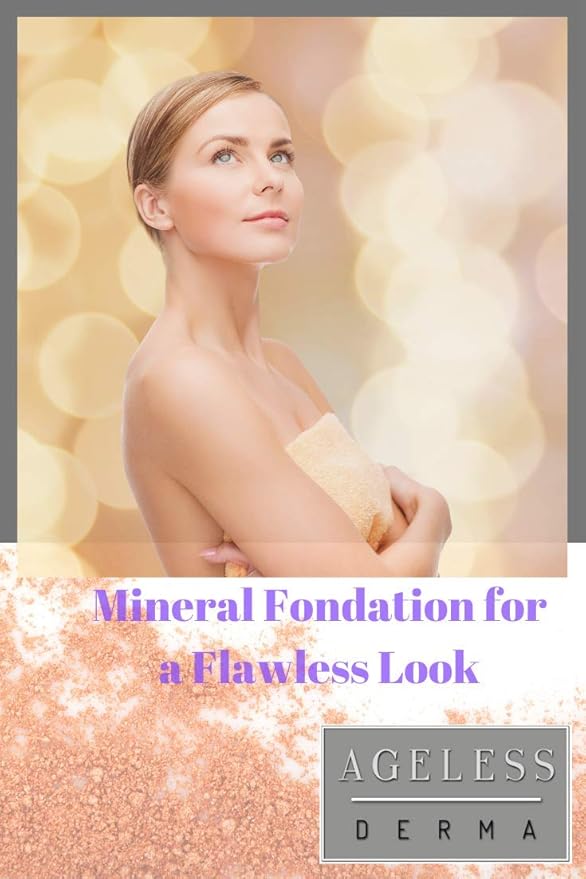 Pressed Mineral Foundation With Vitamin for a Natural