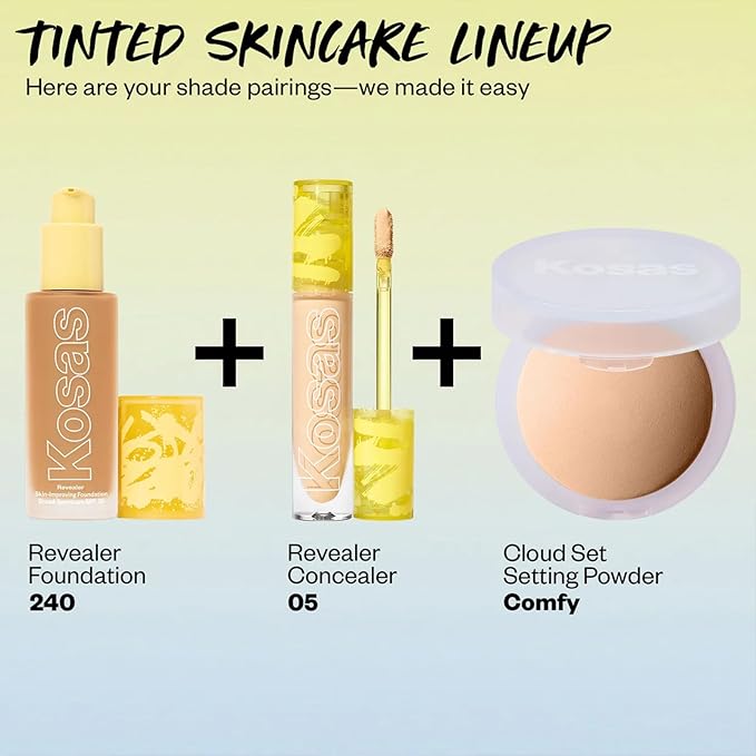Kosas Revealer Skin-Improving Foundation with SPF 25 Protection
