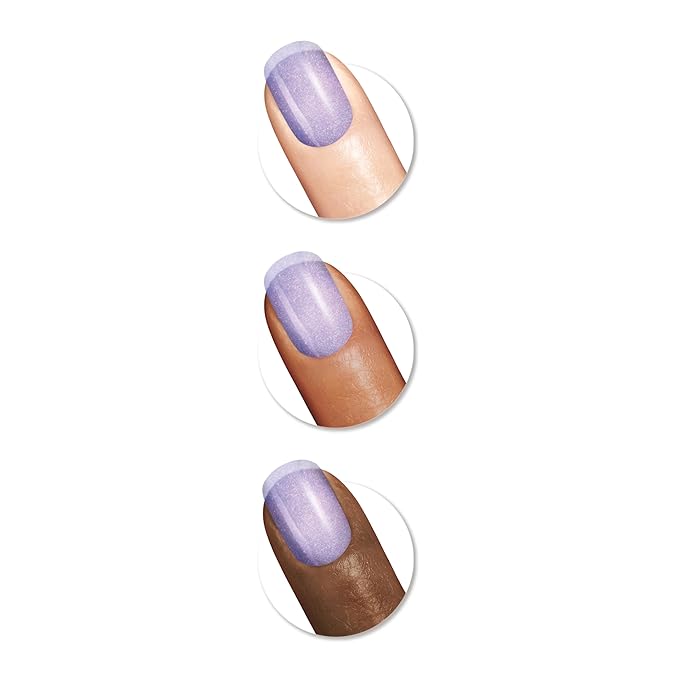 Sally Hansen Insta-Dri® Galactic, Ne-Blue-la, Quick Dry, Long Lasting, Streak-Free Shine, Metallic Blue Nail Polish