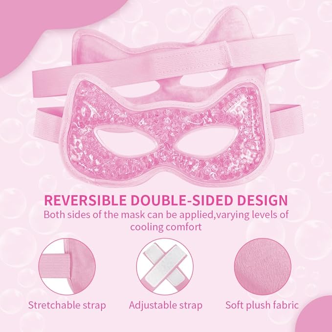 Cooling eye mask, gel eye