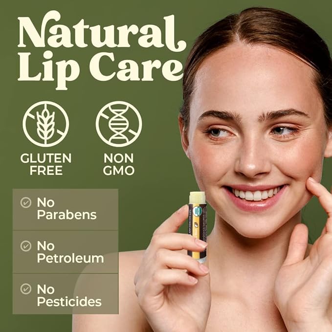 USDA Organic Lip Balm 4-Pack by