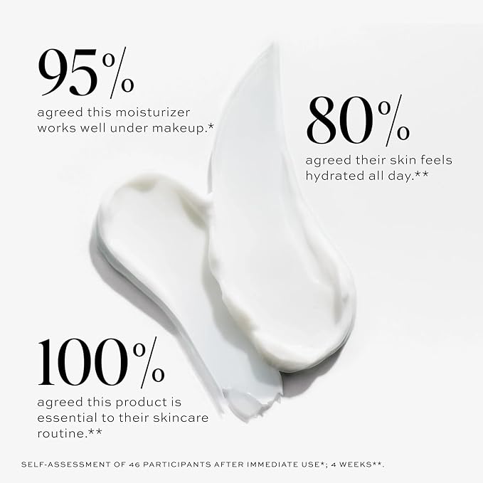 DIME Beauty Dewy Day Cream, Morning Face Moisturizer with Rosehip Oil and Snow Mushroom, 1.7 oz / 50 ml