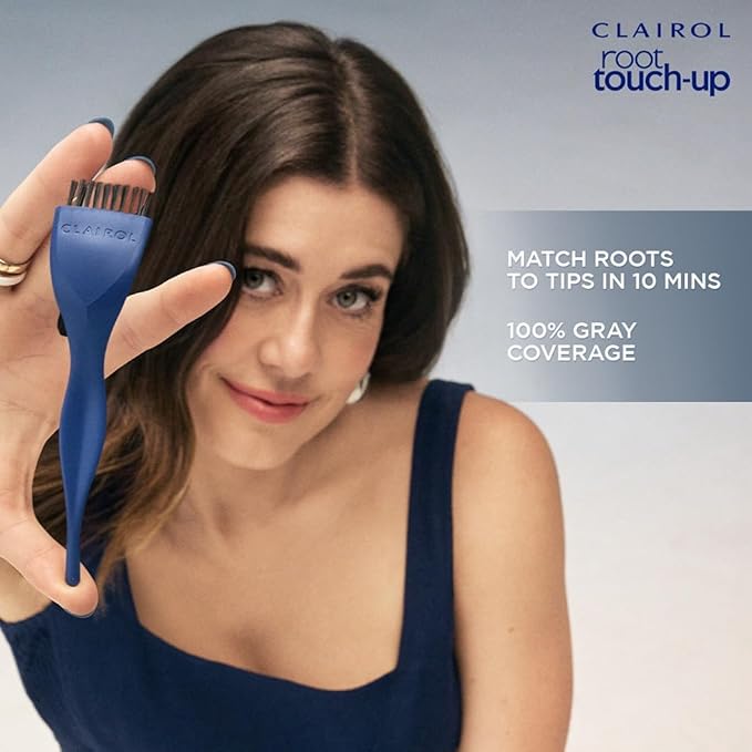 Clairol Root Touch-Up by Nice'n Easy Permanent Hair Dye, 6G Light Golden Brown Hair Color, Pack of 1