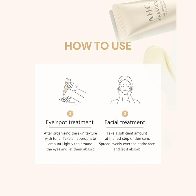 Premier ampoule in eye cream