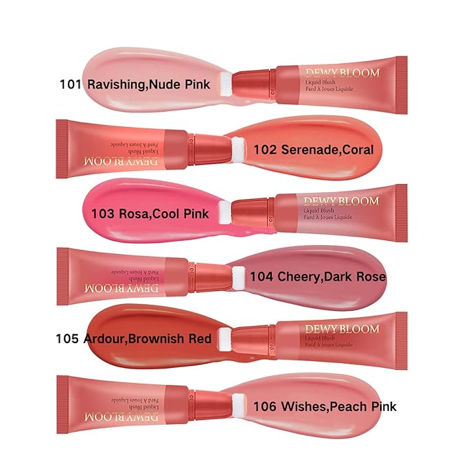 Blush Beauty Wand,Matte Face Blush Contour Wand with