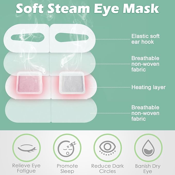 24 packs steam eye mask