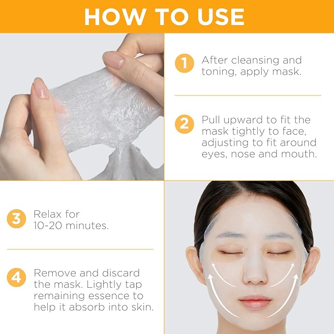 Mediheal Official Best No.1 Korean Sheet Mask - EGT Ampoule Face Mask 10 Sheets For Intensely Nourishing Firming Moisturizing with Retinal, Peptides, Collagen For All Skin Types Value Sets