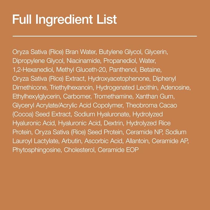 ANUA RICE CERAMIDE 7 HYDRATING BARRIER SERUM, Brightening, Hydrating Serum for Face, Rice, Hyaluronic Acid, Niacinamide, Fragrance-free, Non comodogenic, Glass Skin, Korean Skin Care, 50ml/1.69fl.oz.