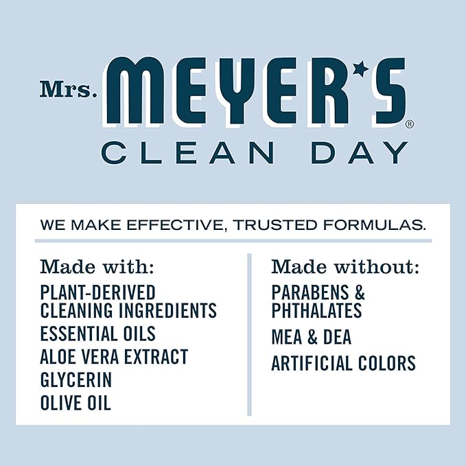 MRS. MEYER'S CLEAN DAY Liquid Hand Soap, Snow Drop (12.5 Fl Oz (Pack of 2))
