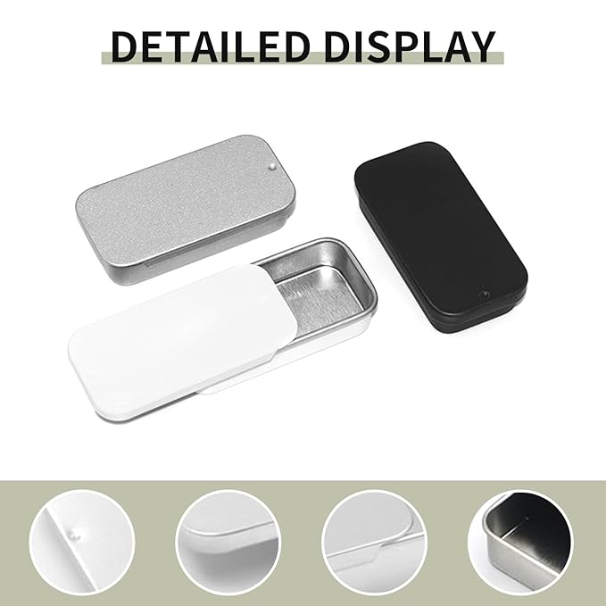 Lip Balm Tins Slide Top Tin