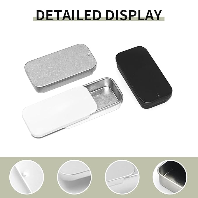 Lip Balm Tins Slide Top Tin
