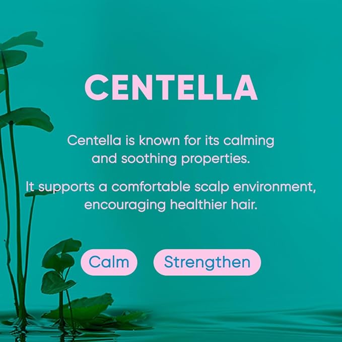 Centella Shampoo Bar 2.0 - Hydrating & Moisturizing Natural Hair Soap Bar Shampoo for Hair & Scalp Nourishment - Bathing Soap Solid Shampoo for All Hair Types (120g, 4.23oz)