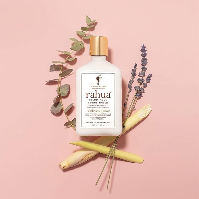 Rahua Voluminous Hair Conditioner, 9.3 Fl Oz, Natural, Plant Based Derived Ingredients, Lavender & Eucalyptus Scent, Moisturizing Hair Care for Volume, Weightless Formula for Silky Shiny Hair