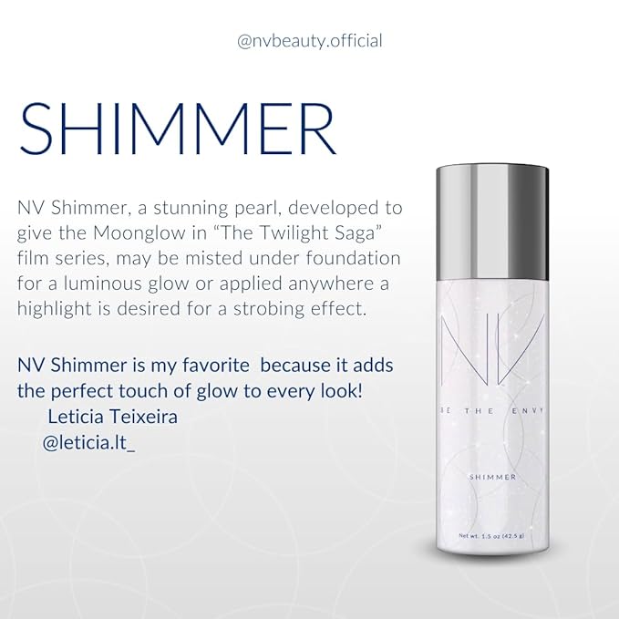 NV Perfecting Mist Shimmer Buildable Coverage Professional Airbrus