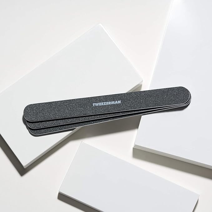 Tweezerman Professional Nail Files, (Pack of 3)
