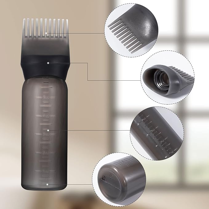 Yebeauty Root Comb Applicator Bottle,
