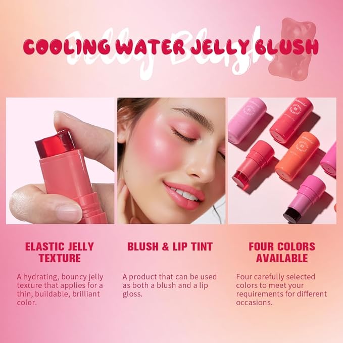 Multi-Use Cooling Water Jelly Blush/Lip Tint & Eye