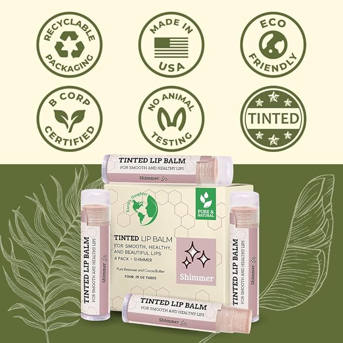 Tinted Lip Balm by Earth’s Daughter