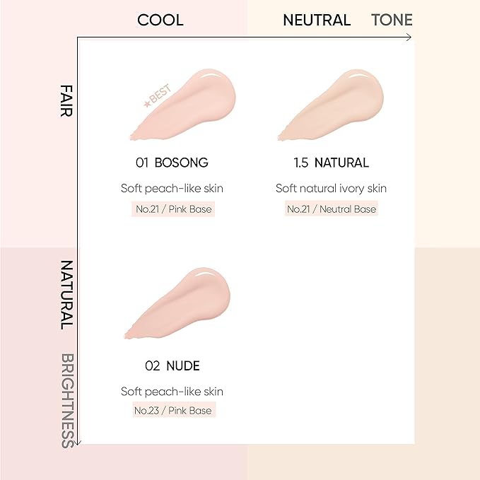 Meta Fixing Cushion Foundation 01 BOSONG | cle