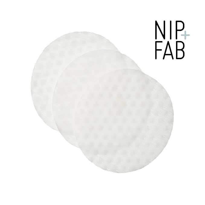Nip + Fab Glycolic Acid Fix Daily Cleansing Pads for Face with Hyaluronic Acid, Witch Hazel, Exfoliating Resurfacing AHA Facial Cleanser for Exfoliation Even Skin Tone Brighten Skin, 60 Pads