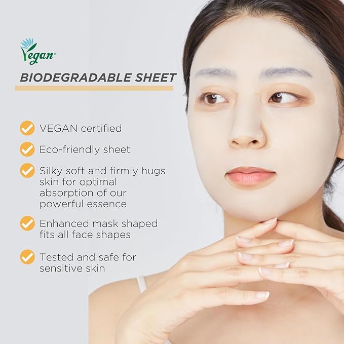 Mediheal Official Best No.1 Korean Sheet Mask - EGT Ampoule Face Mask 10 Sheets For Intensely Nourishing Firming Moisturizing with Retinal, Peptides, Collagen For All Skin Types Value Sets