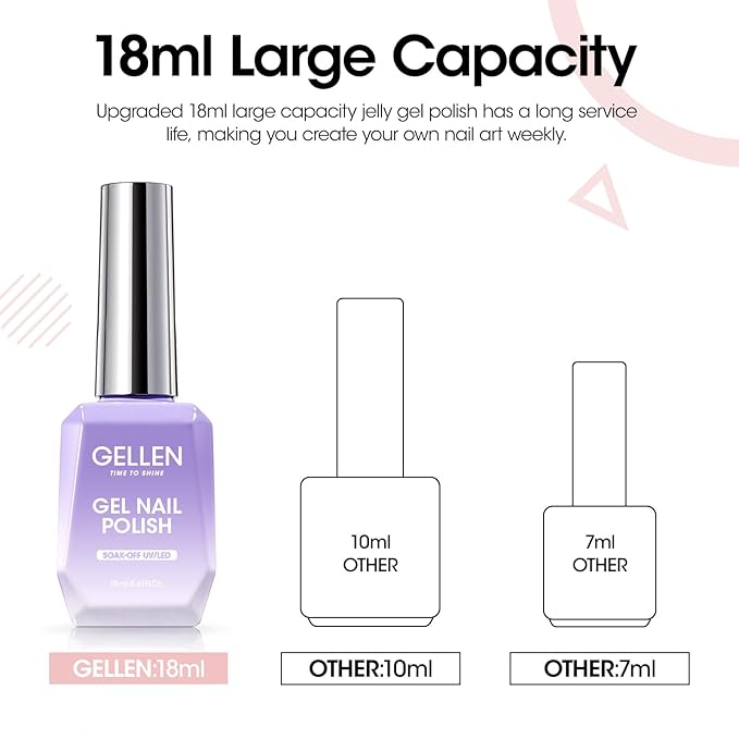 Gellen Nude Pink Gel Nail