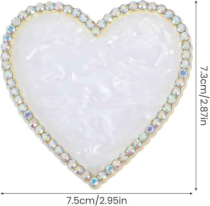 Sibba Resin Nail Art Palette, Golden Edge Nail