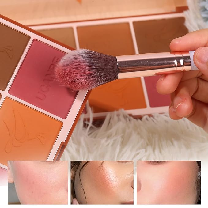 8 Colors Face Matte Blush Palette Shading Blusher (01 Matte)