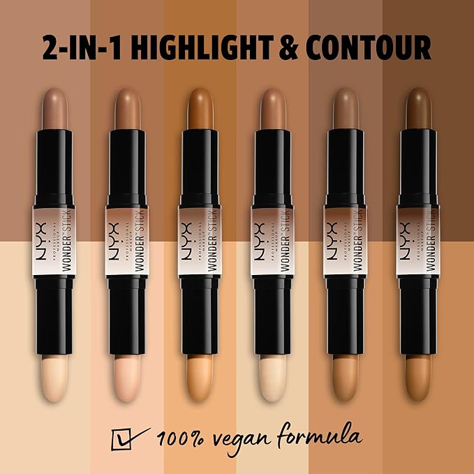 NYX PROFESSIONAL MAKEUP Wonder Stick, Highlight & Contour - Light