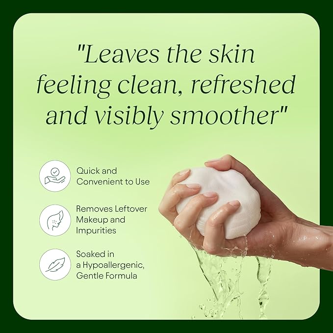 Korean Skincare Anti-Aging, Dark Spot & Wrinkle Minimizing Toner Pads - Hydrating with Snail Mucin, Centella Asiatica, Niacinamide, Peptides - For Polished & Youthful Skin - 100 Count