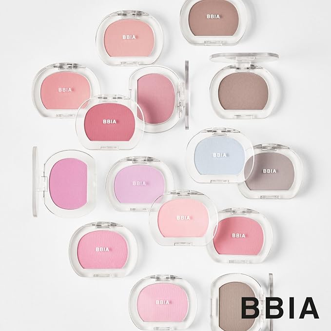 BBIA Last Blush NEW 15 Colors - Cheek Blush Shaping Shading Contour & Highlight Long-Lasting Matte Finish Natural Shades Buildable & Blendable Daily Korean Face Makeup (04 MUTE DAHLIA, Pack of 1)